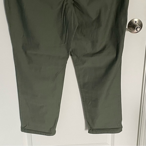 New! J. Crew Green Cotton Tie Waist Drawstring Camp Pants NWT 35388 - Picture 9 of 12